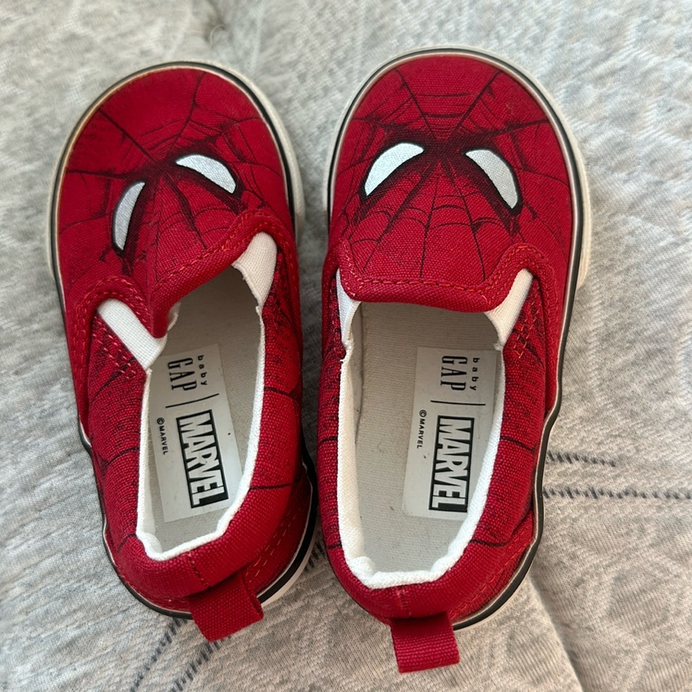 Baby Gap Spider-Man Shoes - Size 6